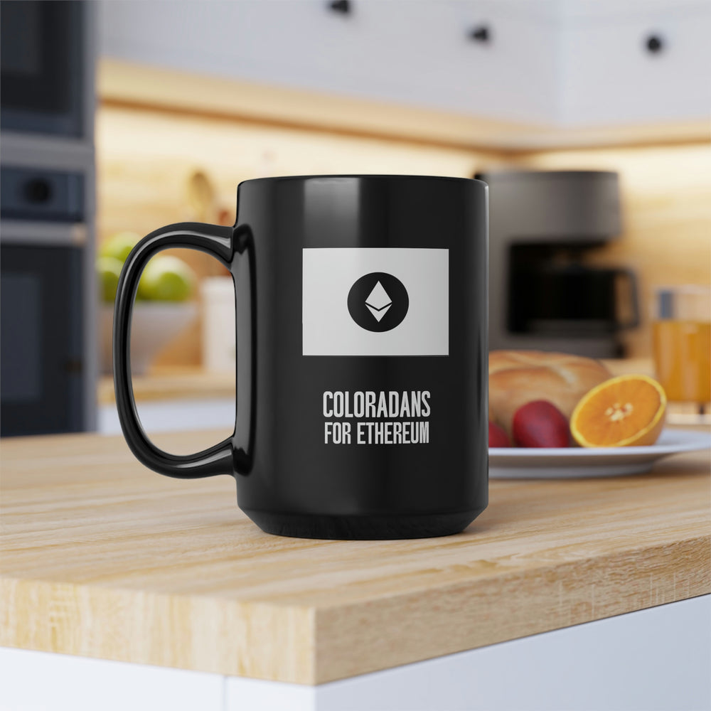 Coloradans for Ethereum | Black Mug