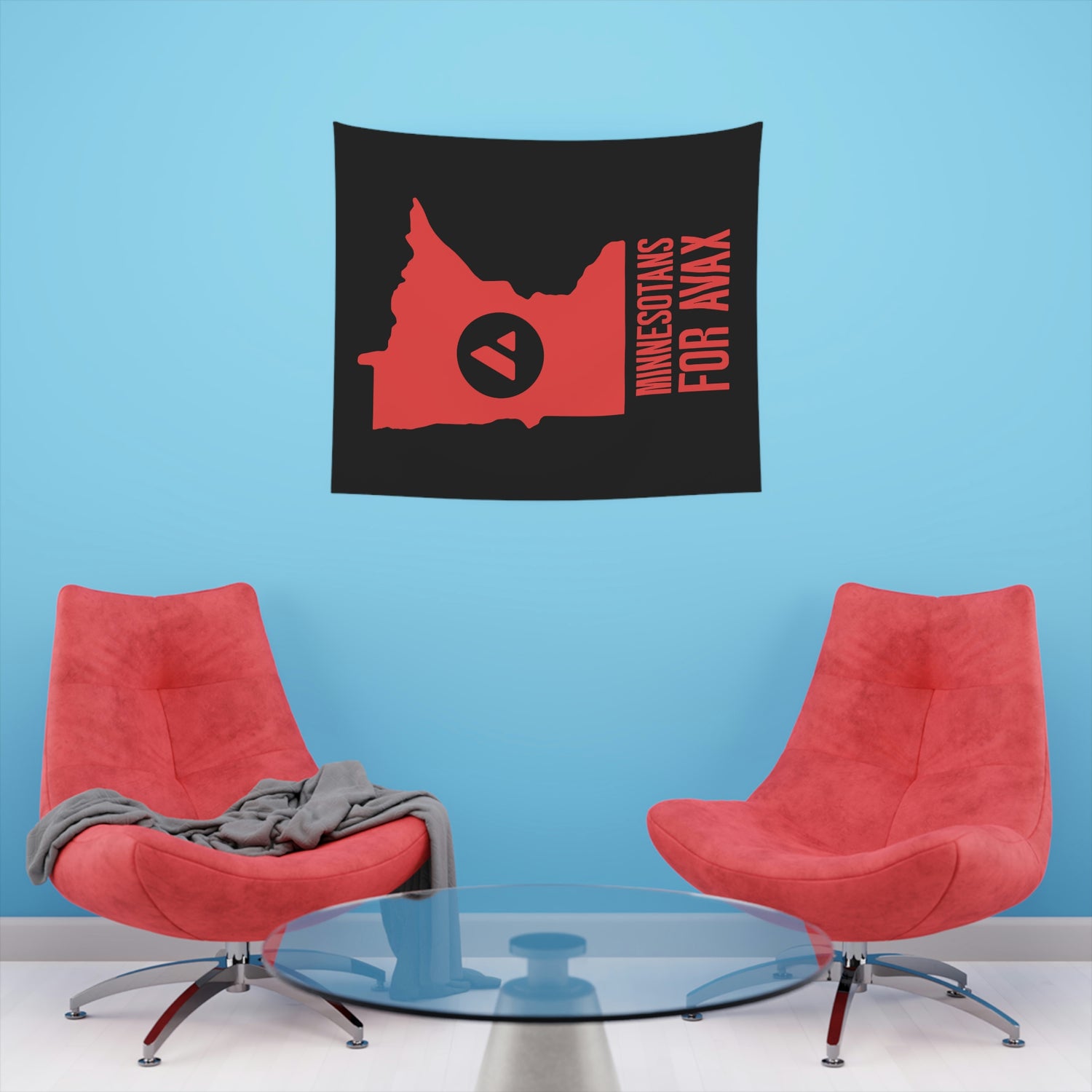 Minnesotans for Avax | Wall Tapestry