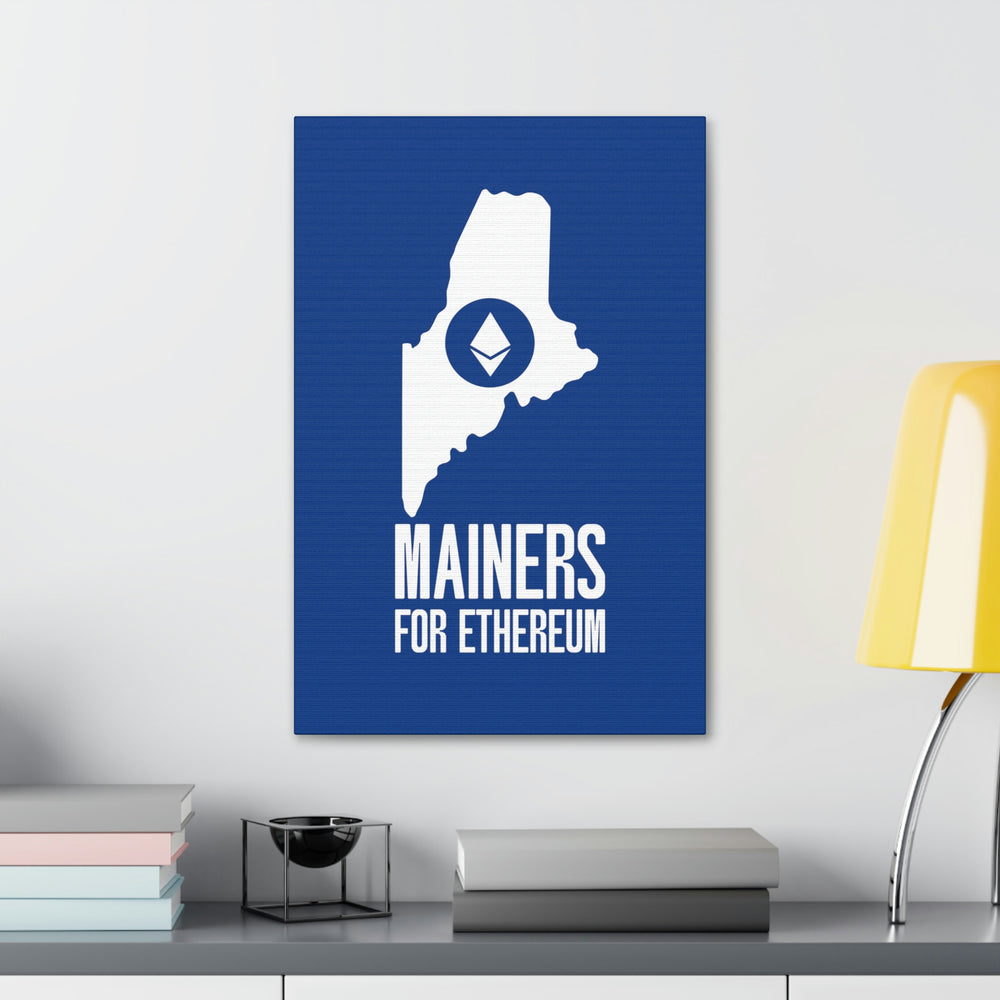 Mainers for Ethereum | Wall Canvas