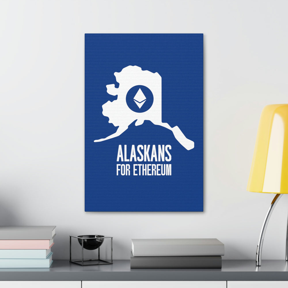 Alaskans for Ethereum | Wall Canvas