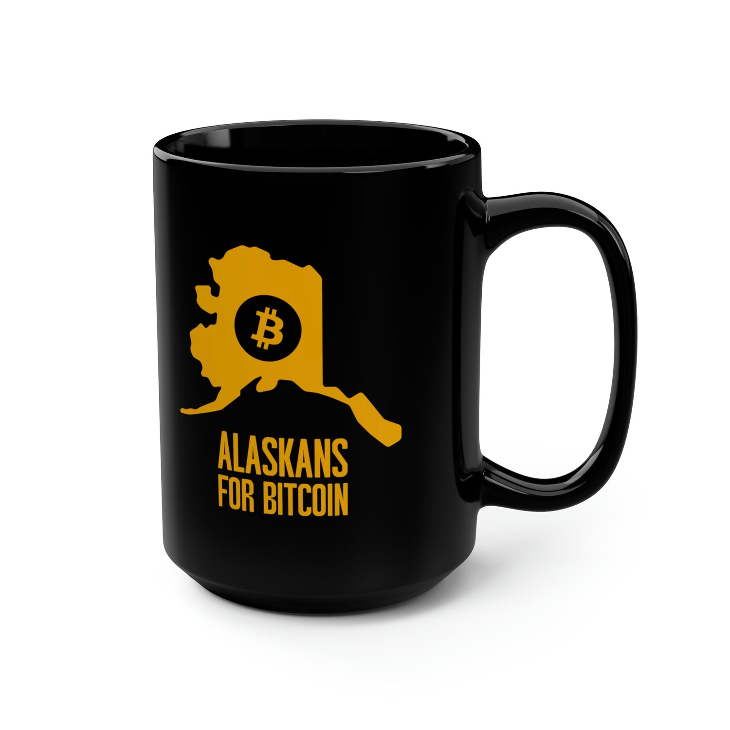 Alaskans for Bitcoin | Black Mug