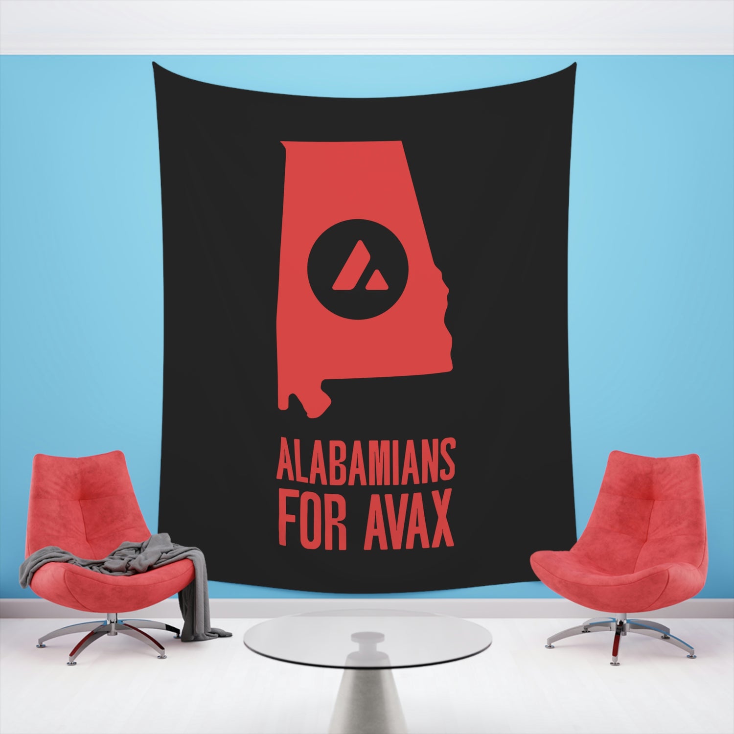 Alabamians for Avax | Wall Tapestry