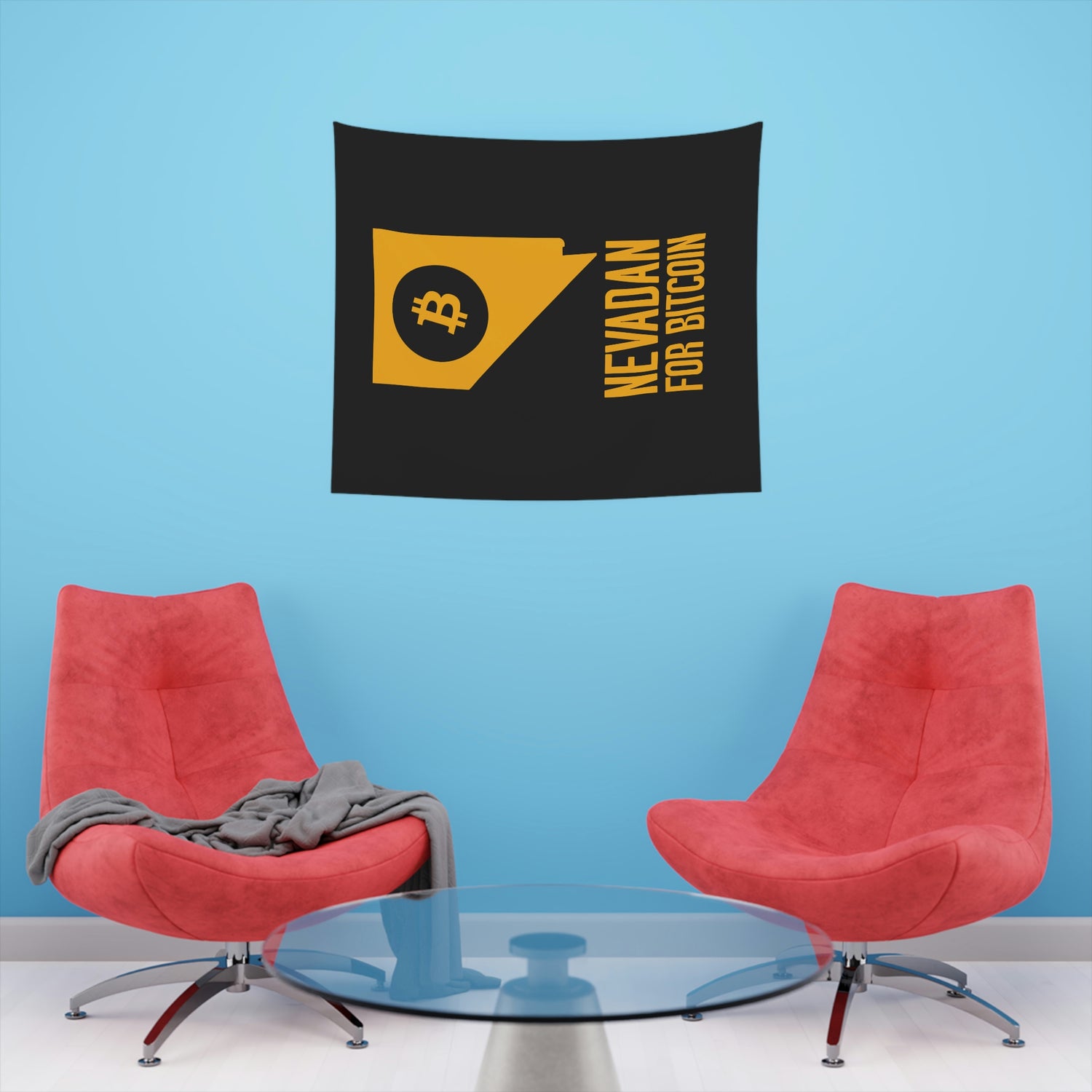 Nevadans for Bitcoin | Wall Tapestry