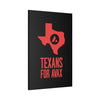 Texans for Avax | Wall Canvas