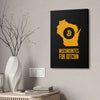 Wisconsinites for Bitcoin | Wall Canvas