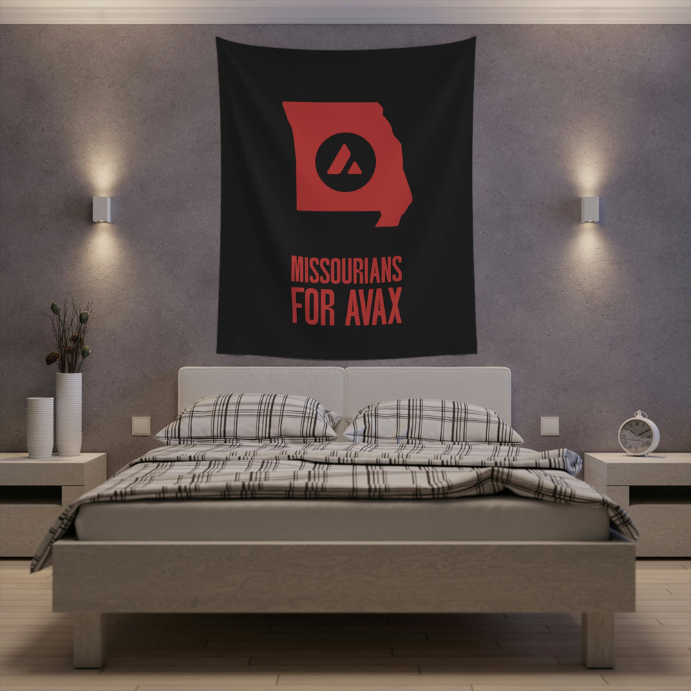 Missourians for Avax | Wall Tapestry