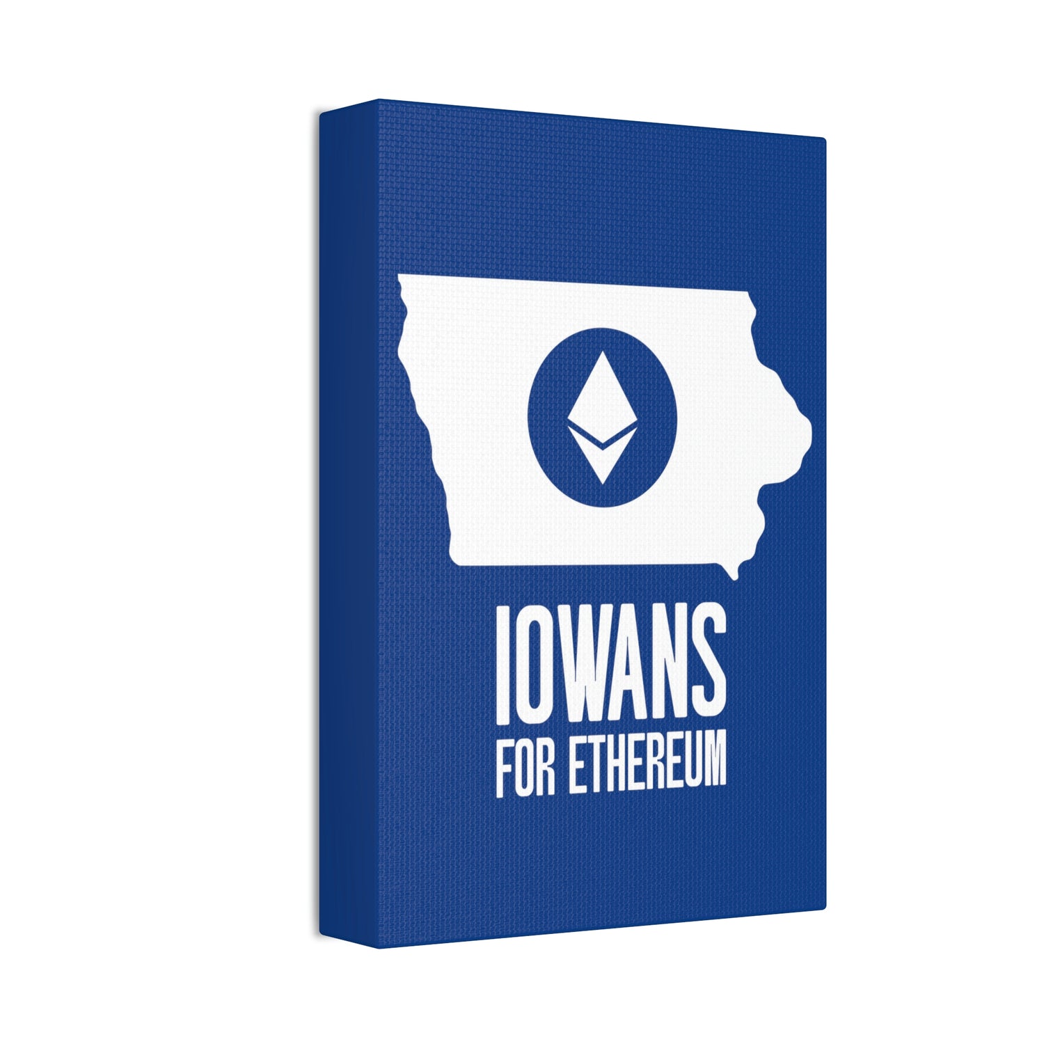 Iowans for Ethereum | Wall Canvas