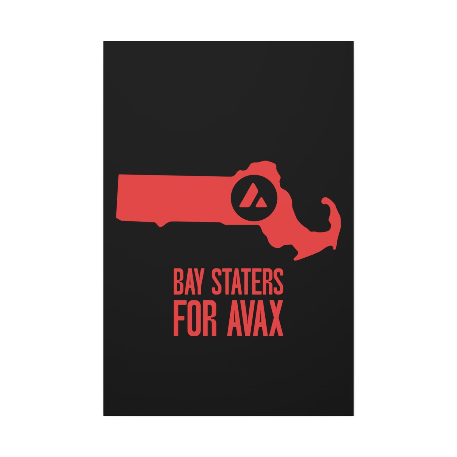 Bay Staters for Avax | Wall Canvas