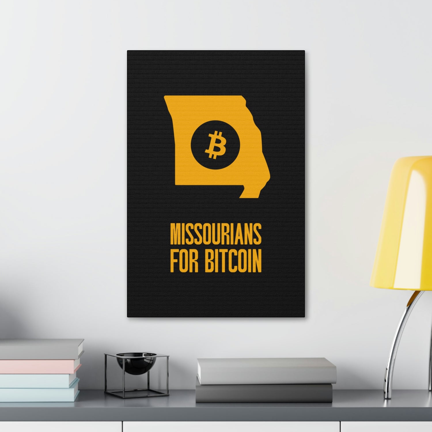 Missourians for Bitcoin | Wall Canvas