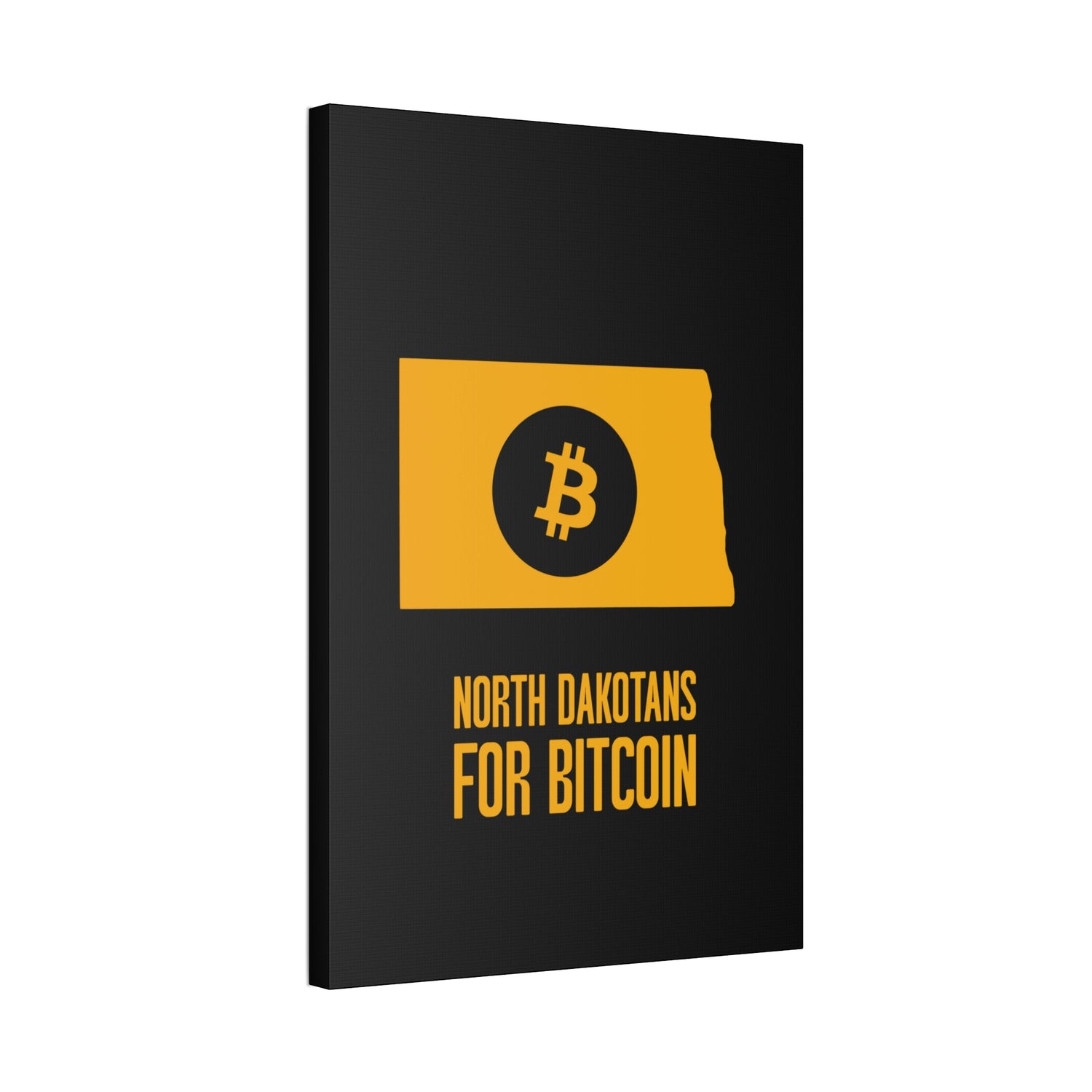 North Dakotans for Bitcoin | Wall Canvas