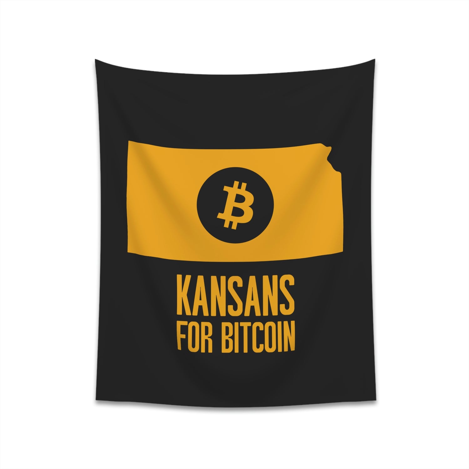 Kansans for Bitcoin | Wall Tapestry