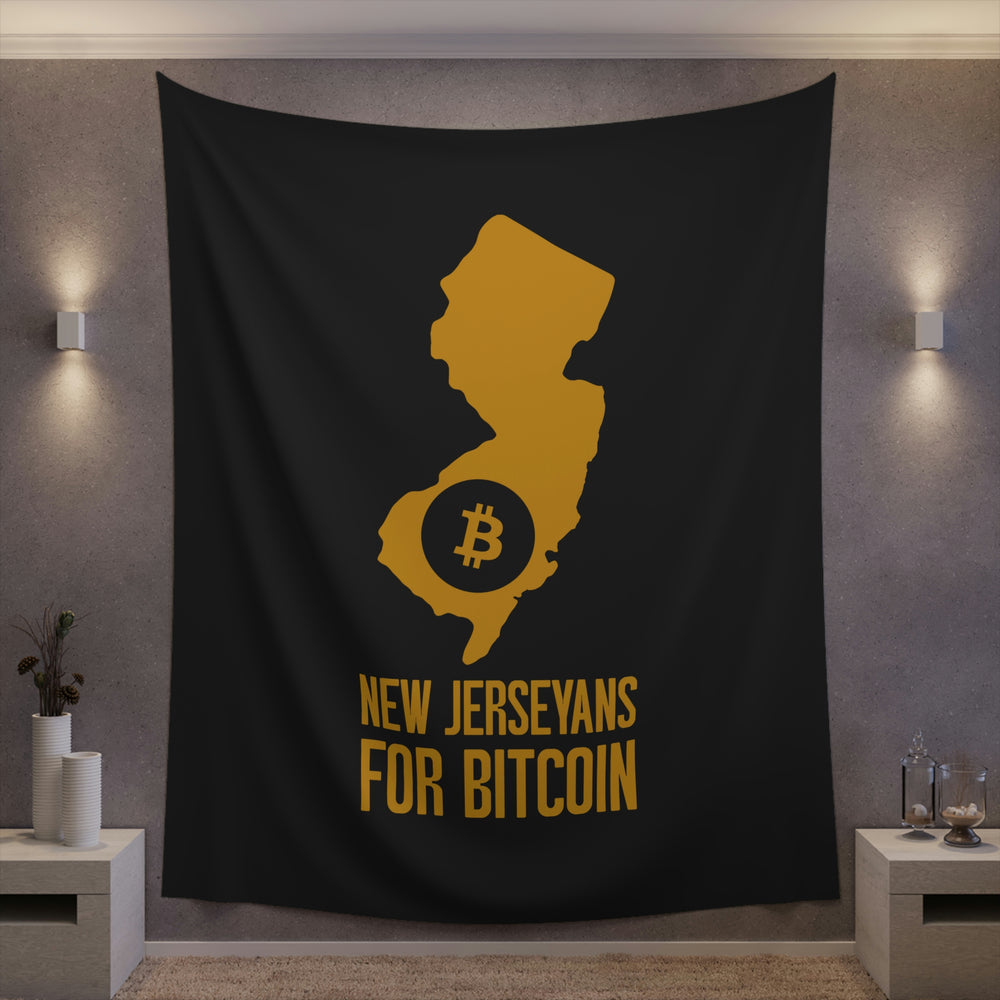 New Jerseyans for Bitcoin | Wall Tapestry