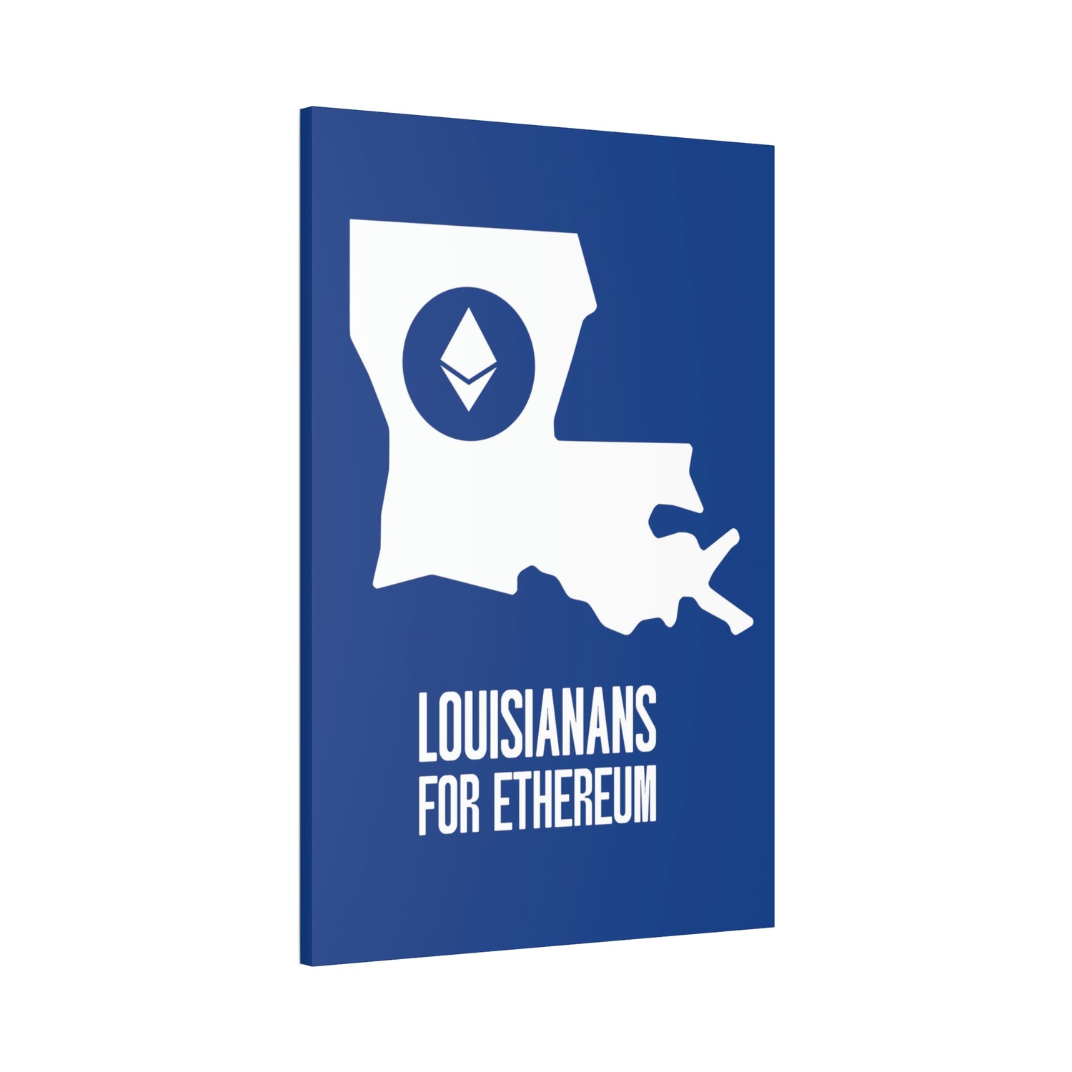 Louisianans for Ethereum | Wall Canvas