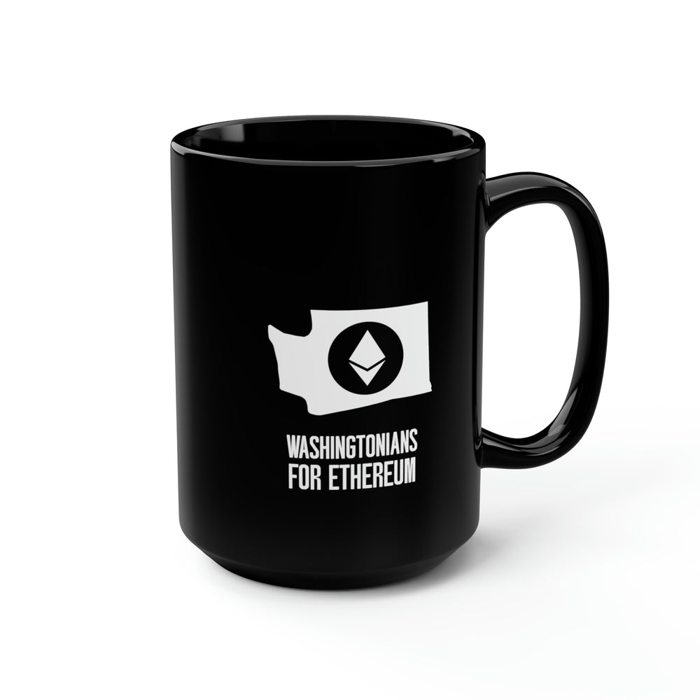 Washingtonians State for Ethereum | Black Mug