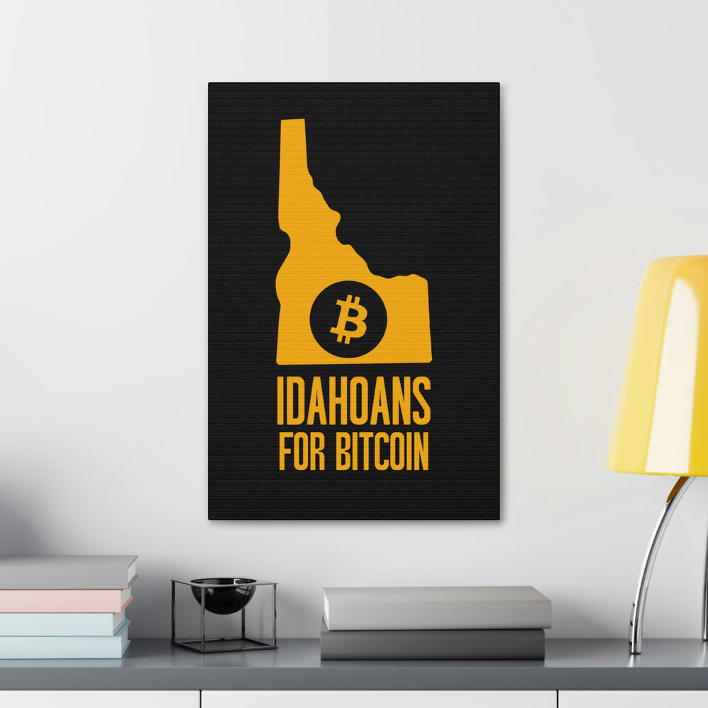 Idahoans for Bitcoin | Wall Canvas