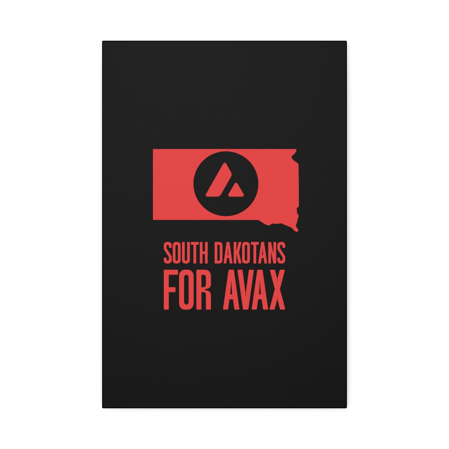 South Dakotans for Avax | Wall Canvas