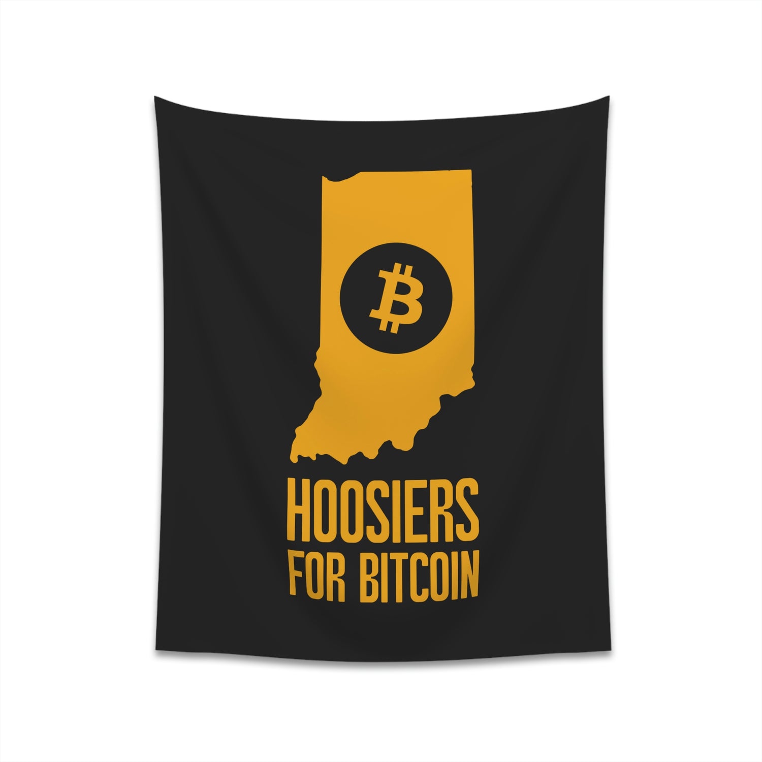 Hoosiers for Bitcoin | Wall Tapestry