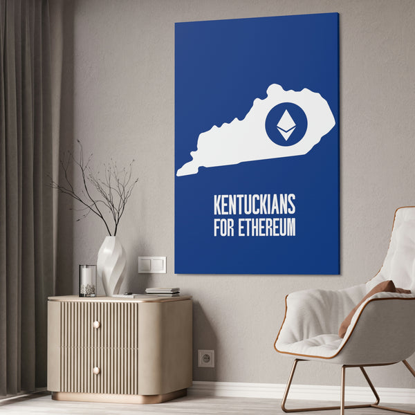 Kentuckians for Ethereum | Wall Canvas