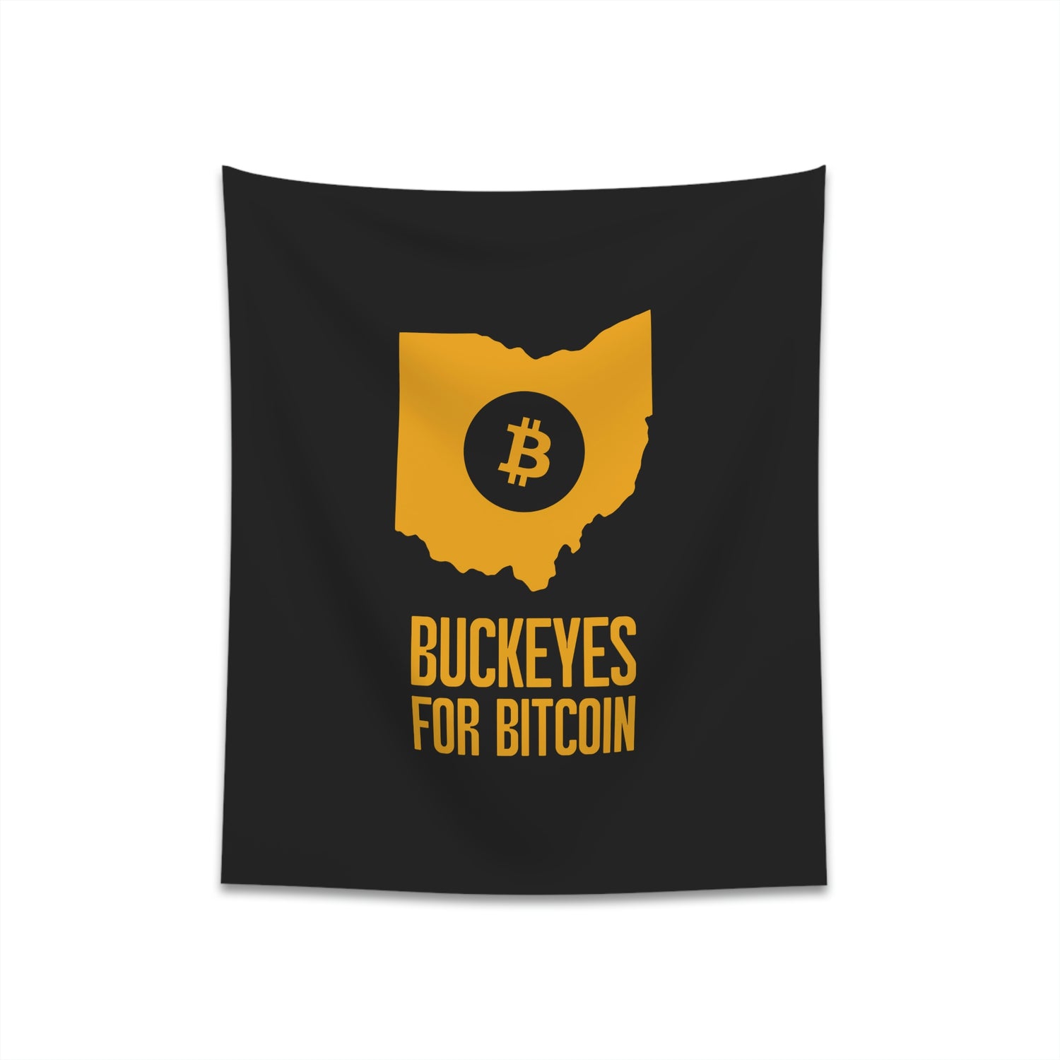 Buckeyes for Bitcoin | Wall Tapestry