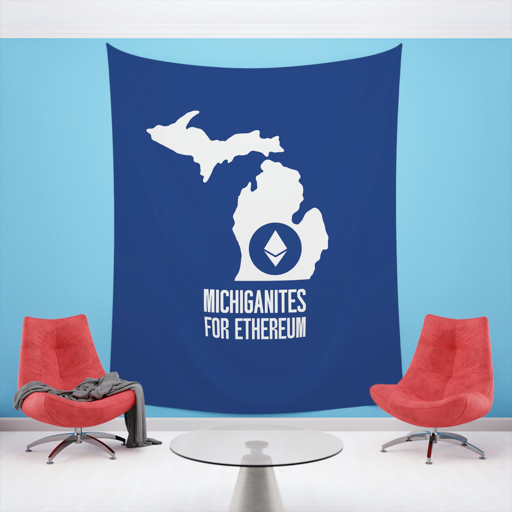 Michiganites for Ethereum | Wall Tapestry