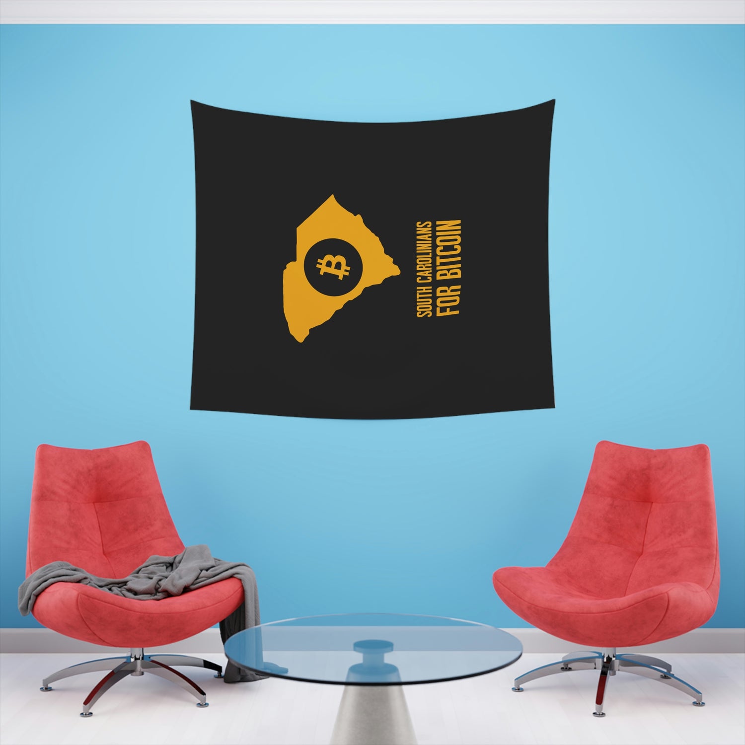 South Carolinians for Bitcoin | Wall Tapestry