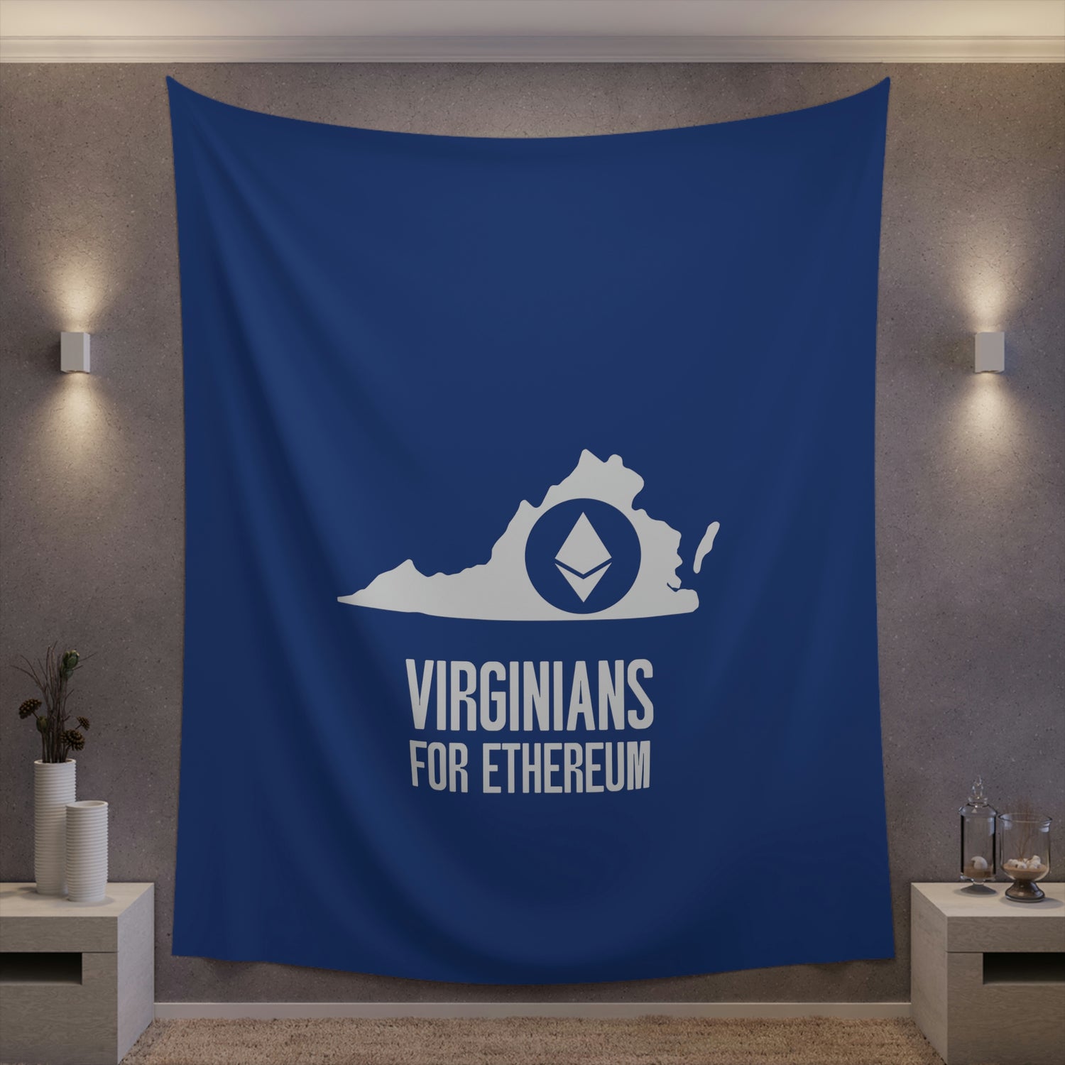 Virginians for Ethereum | Wall Tapestry