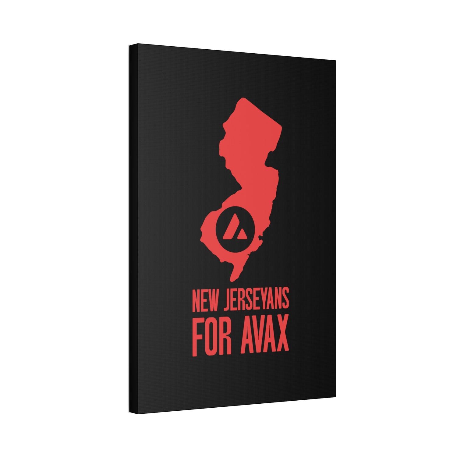 New Jerseyans for Avax | Wall Canvas