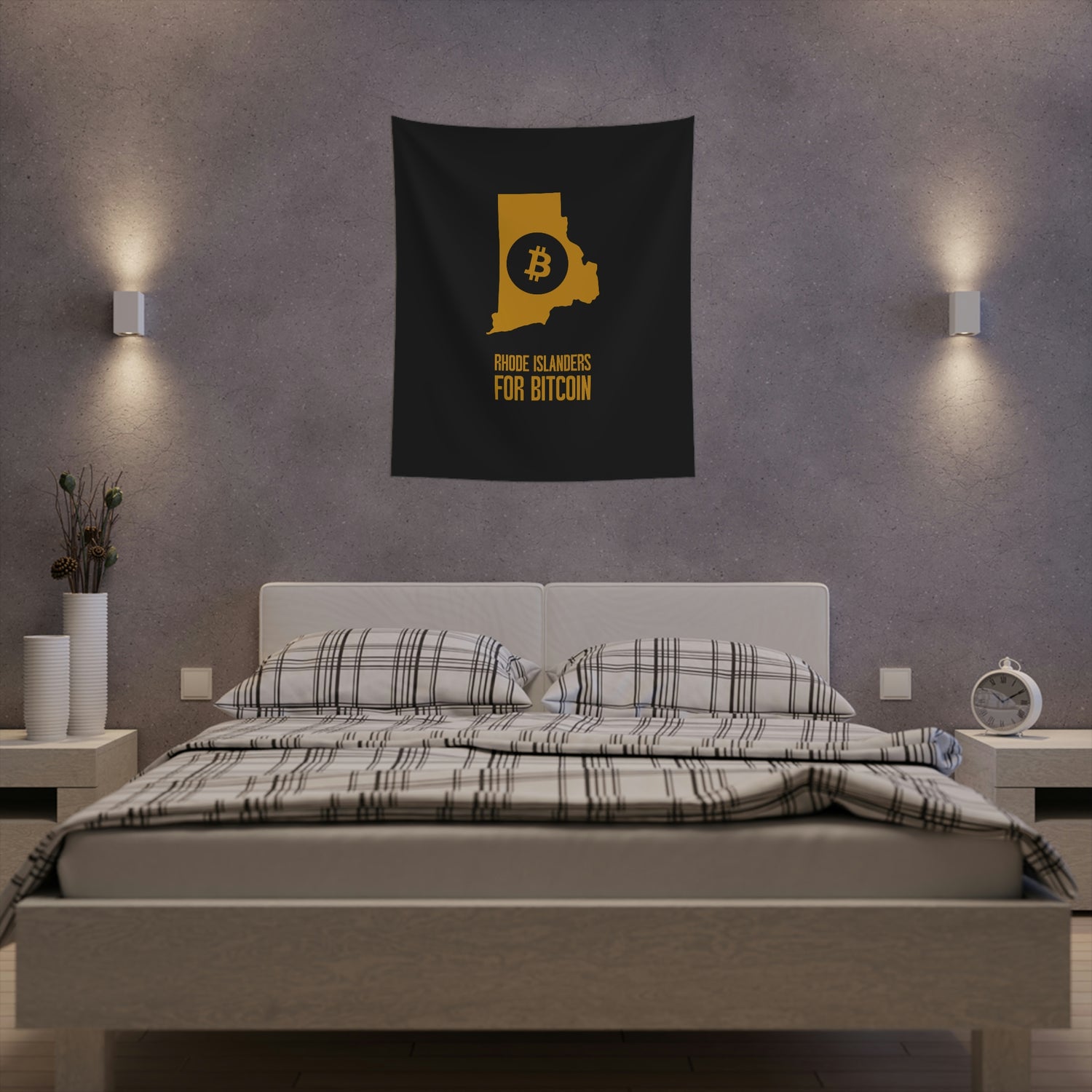 Rhode Islanders for Bitcoin | Wall Tapestry