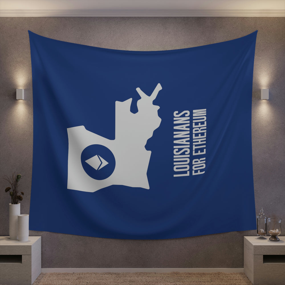 Louisianans for Ethereum | Wall Tapestry