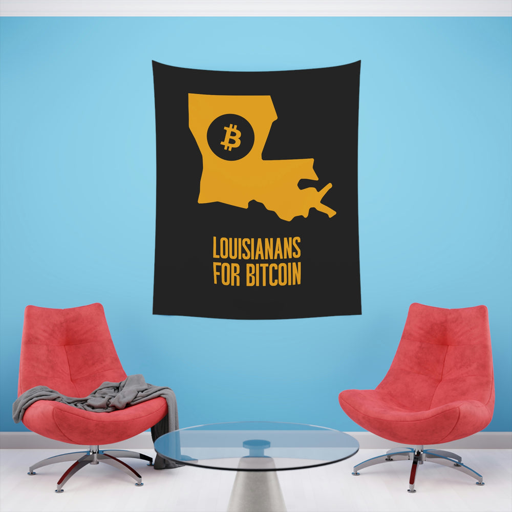 Louisianans for Bitcoin | Wall Tapestry