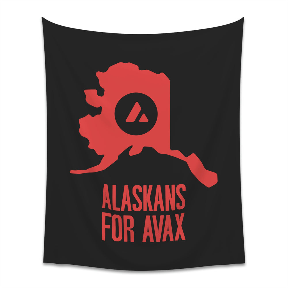 Alaskans for Avax | Wall Tapestry