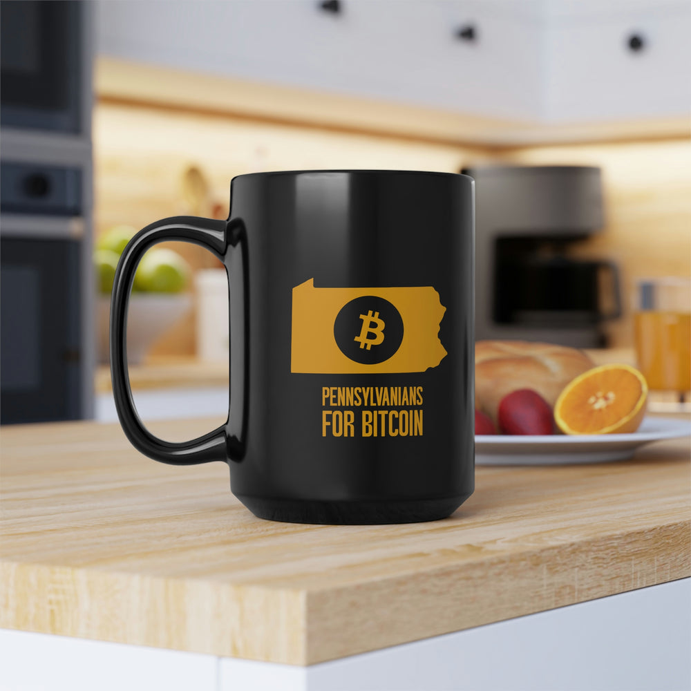 Pennsylvanians for Bitcoin | Black Mug