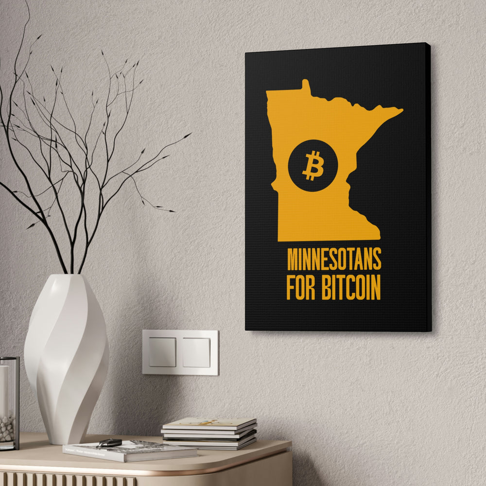 Minnesotans for Bitcoin | Wall Canvas