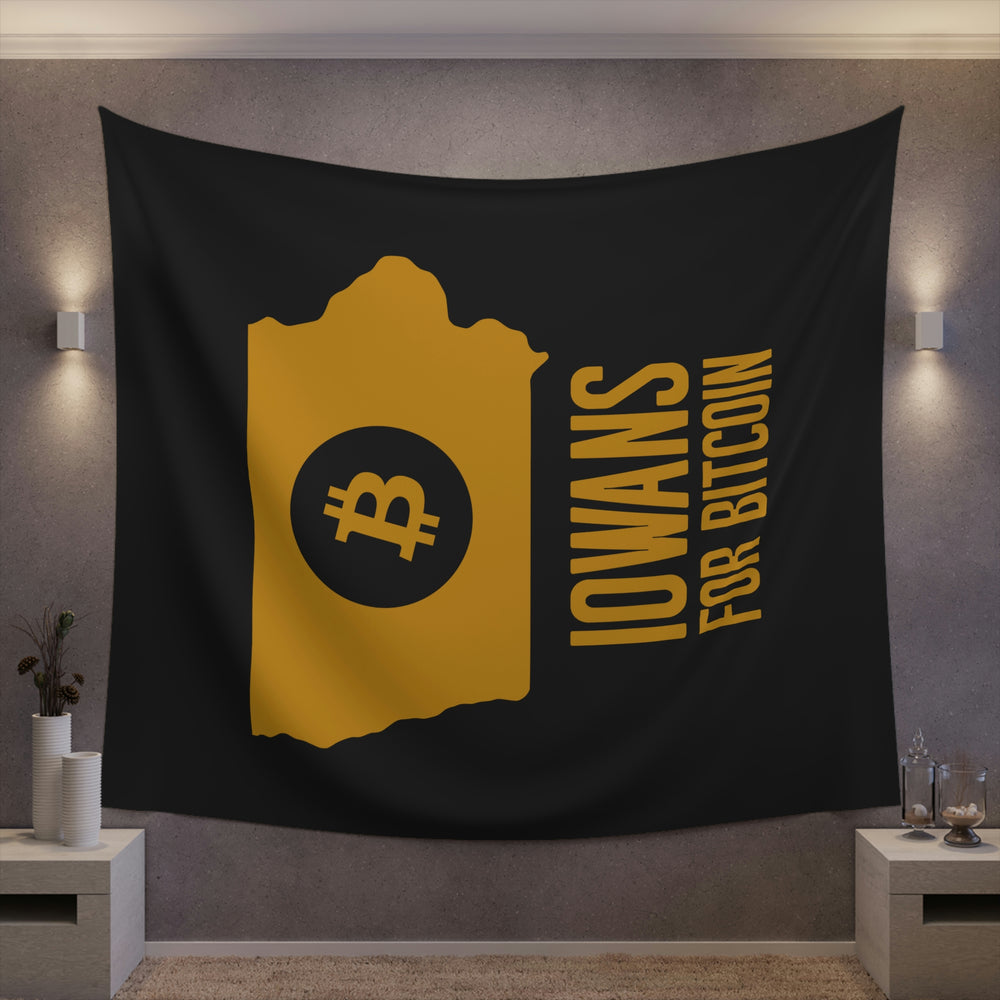 Iowans for Bitcoin | Wall Tapestry