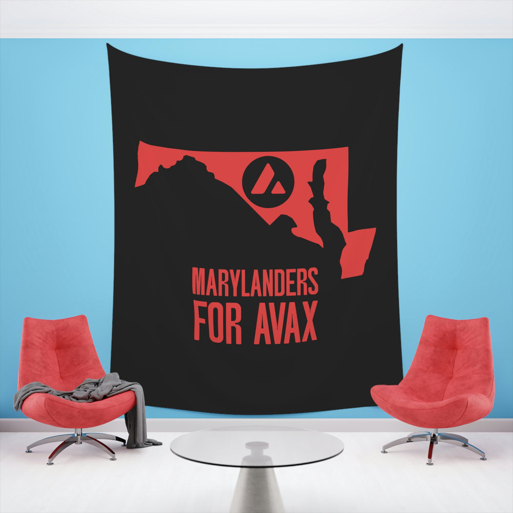 Marylanders for Avax | Wall Tapestry