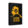 Alaskans for Bitcoin | Wall Canvas