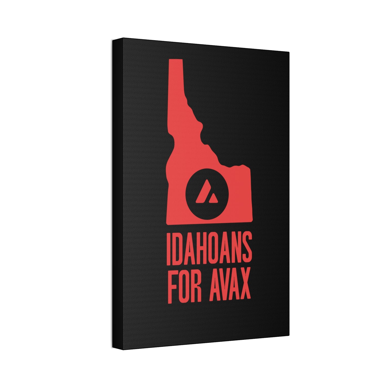 Idahoans for Avax | Wall Canvas