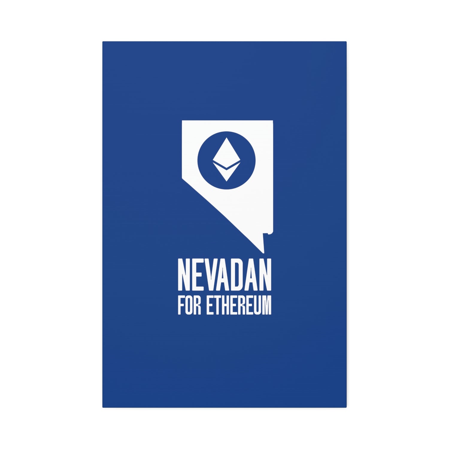 Nevadan for Ethereum | Wall Canvas