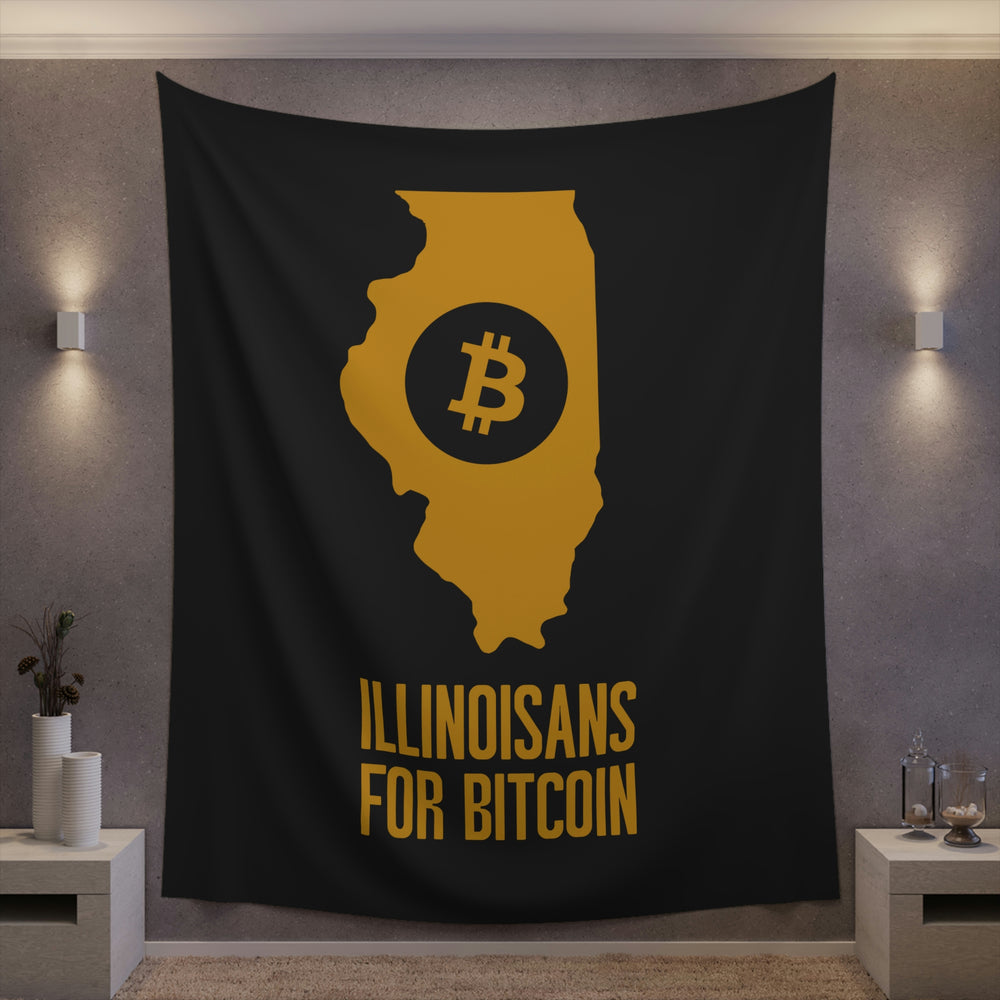 Illinoisans for Bitcoin | Wall Tapestry