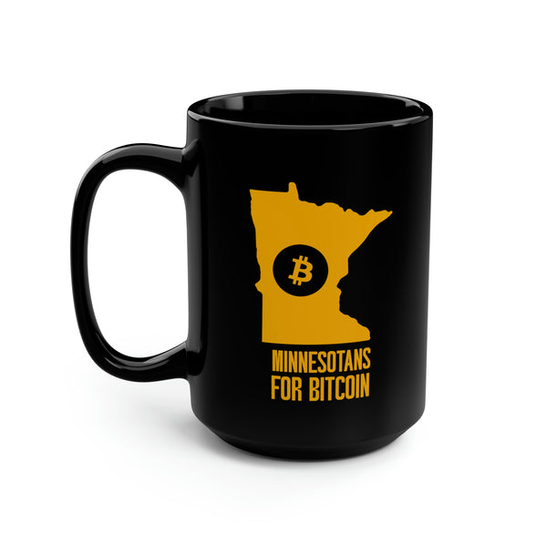 Minnesotans for Bitcoin | Black Mug