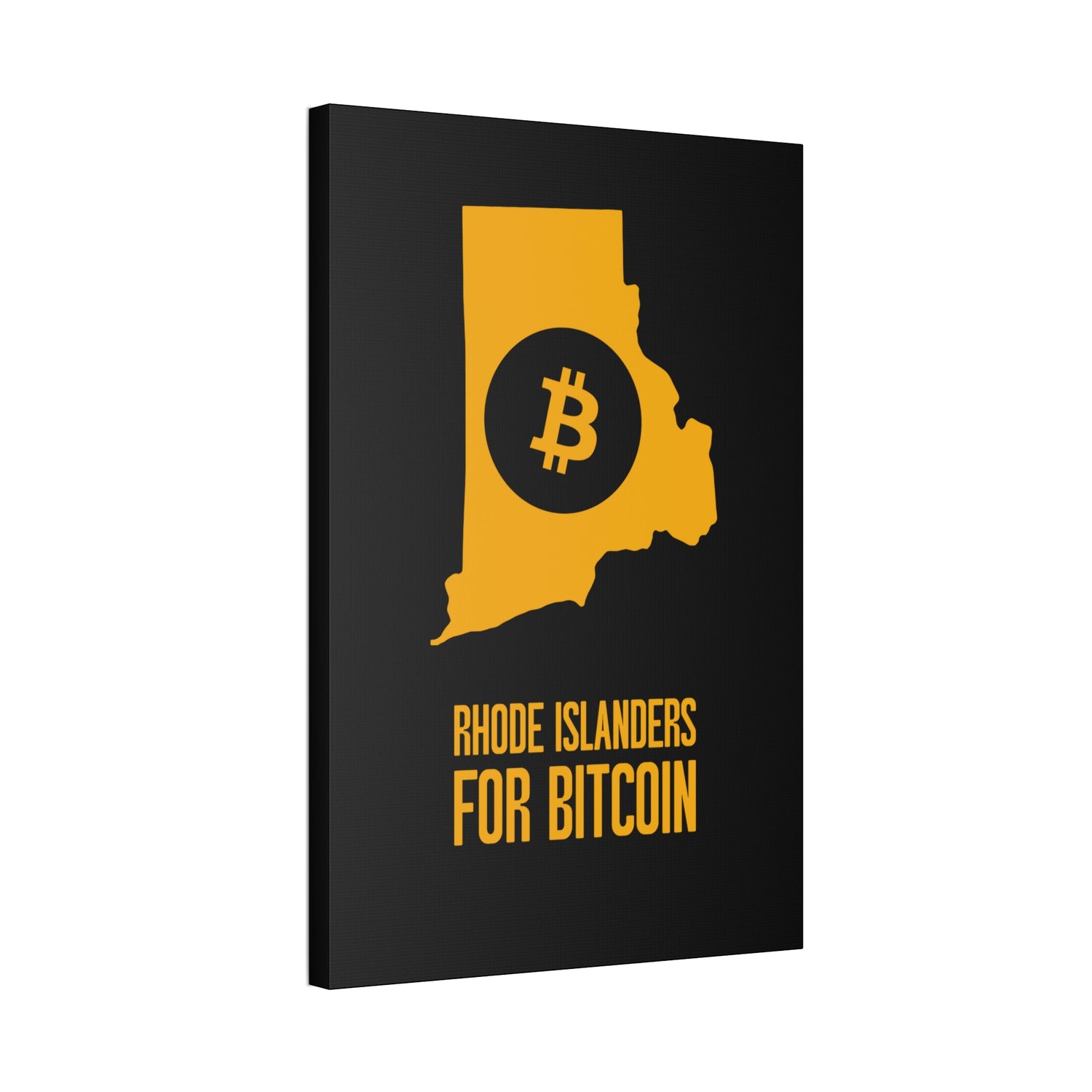 Rhode Islanders for Bitcoin | Wall Canvas