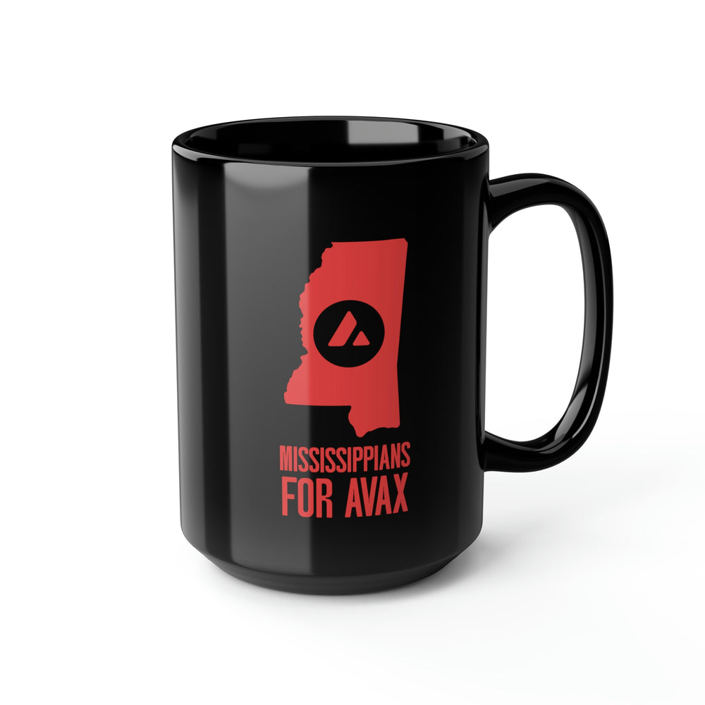 Mississippians for Avax | Black Mug