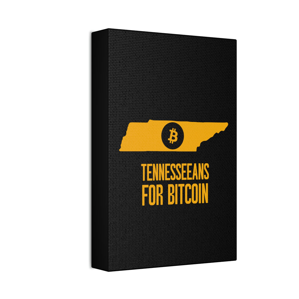 Tennesseeans for Bitcoin | Wall Canvas