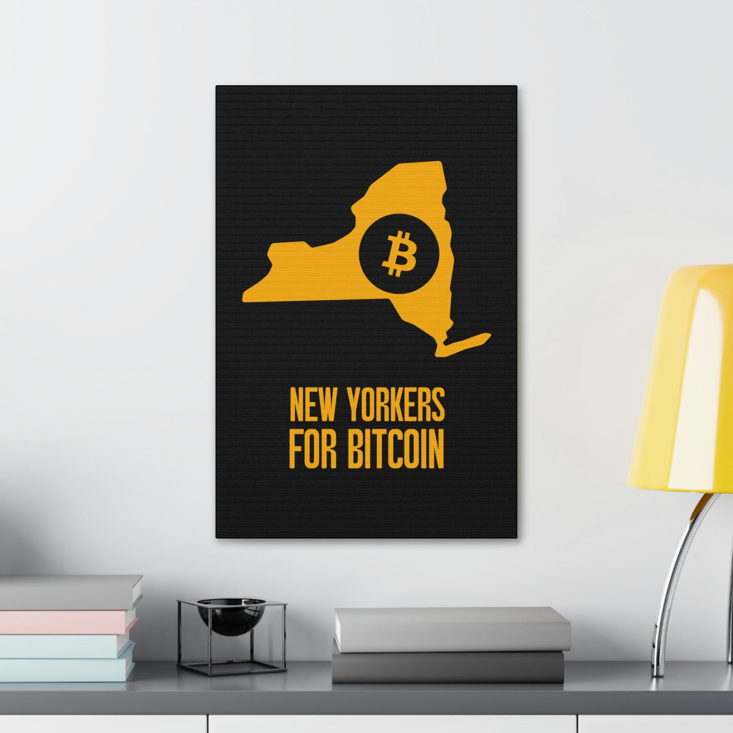 New Yorkers for Bitcoin | Wall Canvas