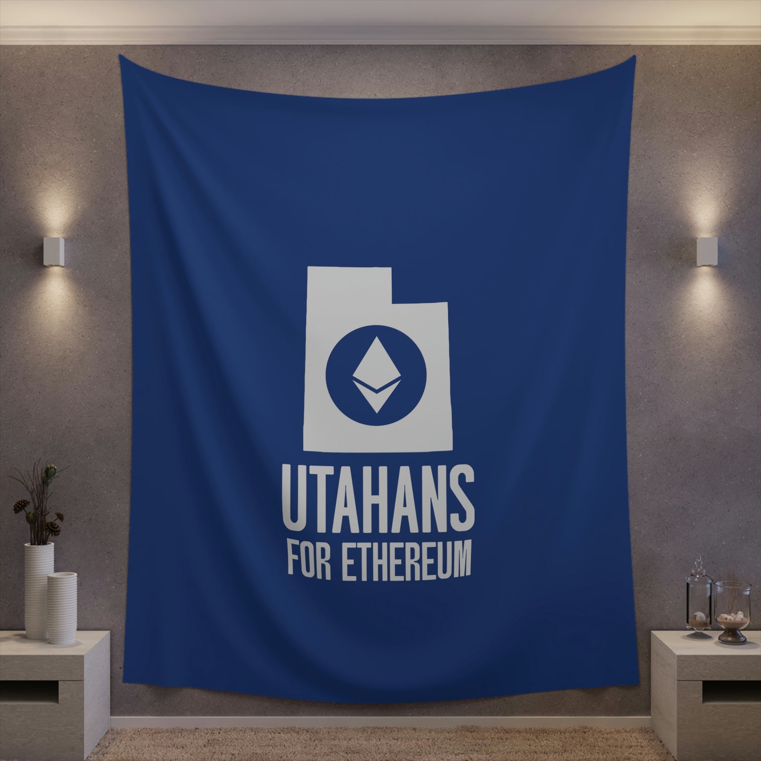 Utahans for Ethereum | Wall Tapestry