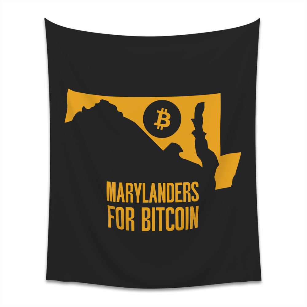 Marylanders for Bitcoin | Wall Tapestry