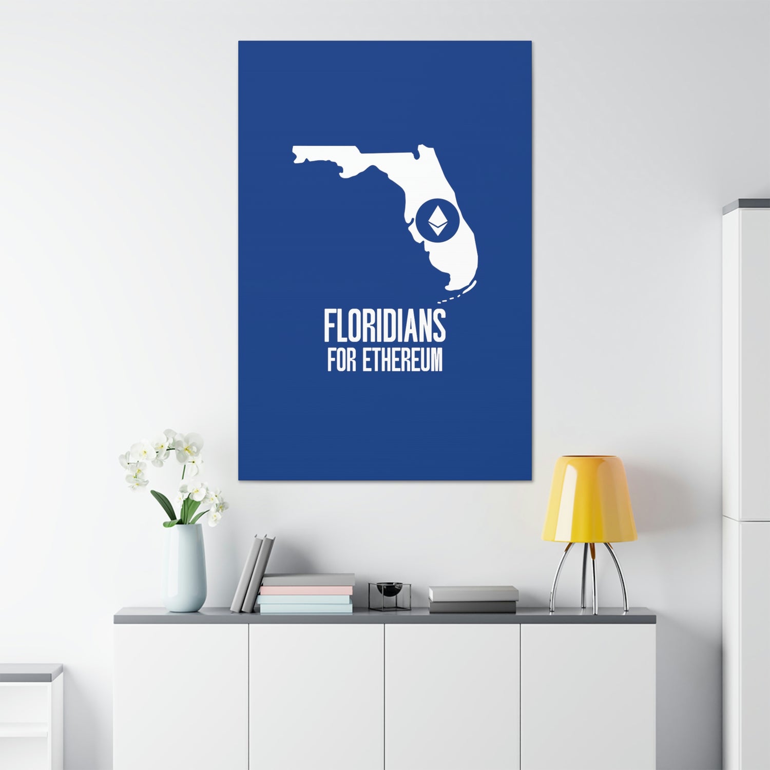 Floridians for Ethereum | Wall Canvas