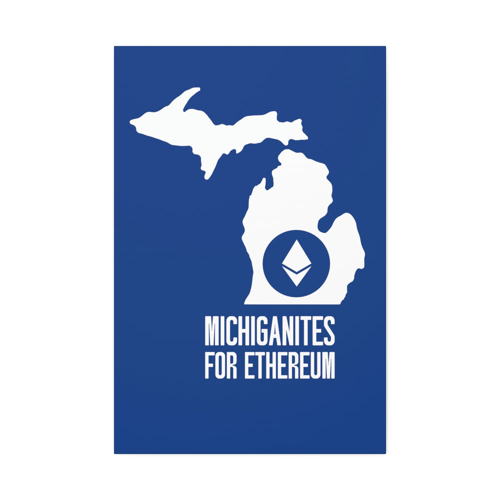 Michiganites for Ethereum | Wall Canvas