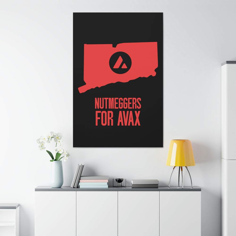 Nutmeggers for Avax | Wall Canvas