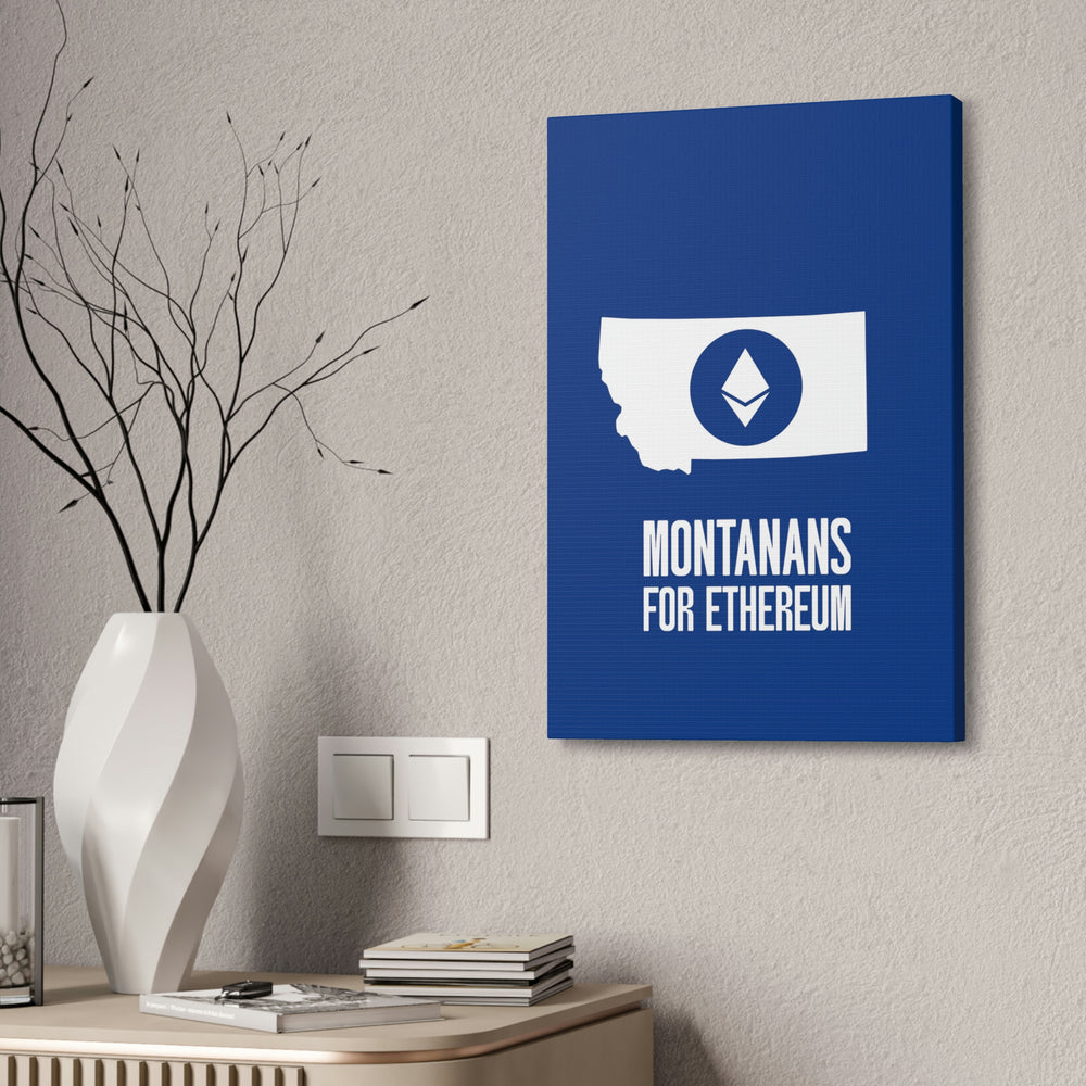 Montanans for Ethereum | Wall Canvas